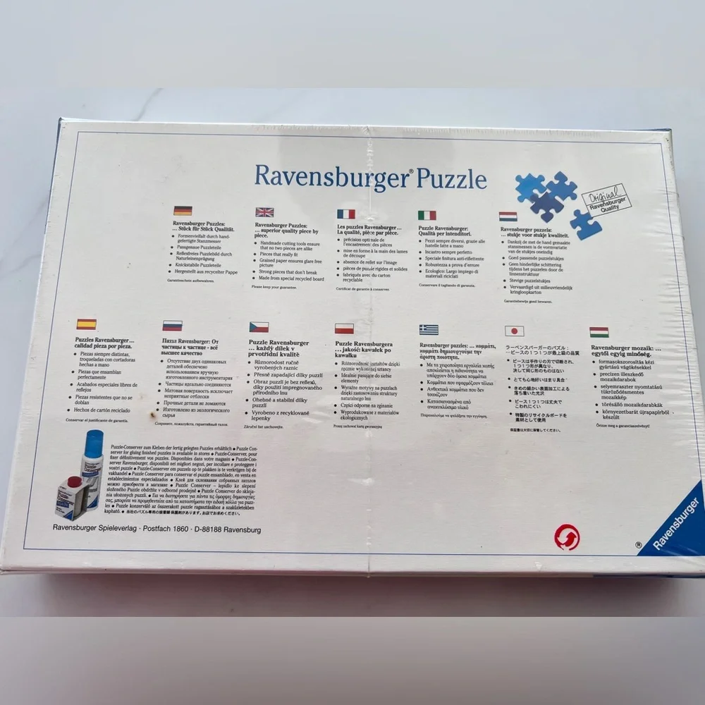 Ravensburger 60 piece jigsaw puzzle panda eating bamboo made in Germany New